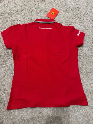 Polo Scuderia Ferrari Mujer Rojo