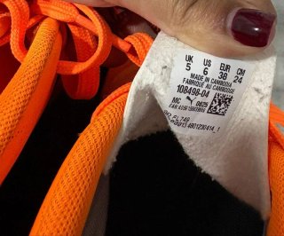 Sapatilhas Futsal Puma Laranja