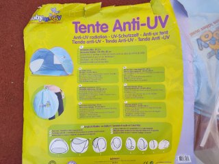 Tienda de campaña solar para bebé