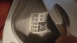 Adidas Yeezy Foam Runner Gris/Blanco
