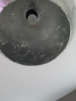 Lámparas de techo plateadas