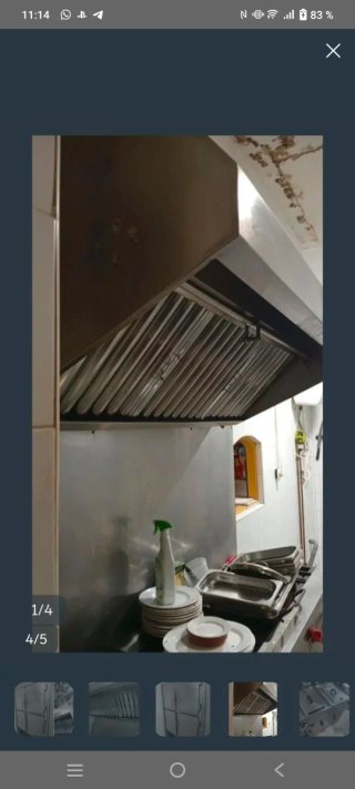 Juego de cocina industrial