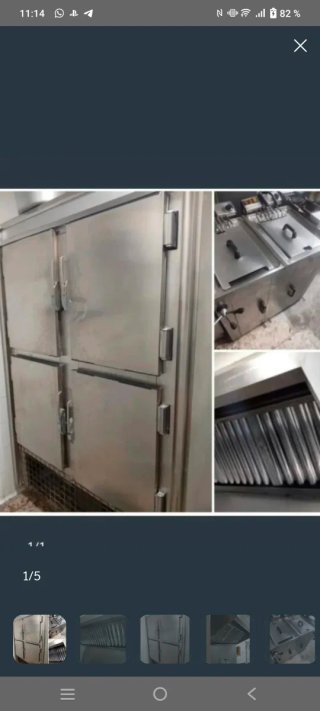 Juego de cocina industrial