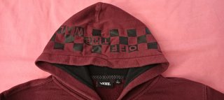 Sudadera Vans Marrón con Cremallera