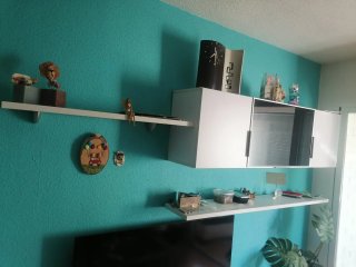 Mueble salón blanco 2,40m