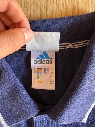 Polo Adidas Vintage Anni '90 Taglia L