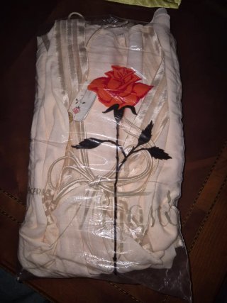 Conjunto lencería alta noche beige