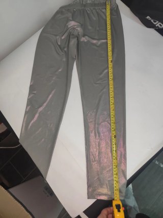 Leggings effetto olegrafico taglia M/L