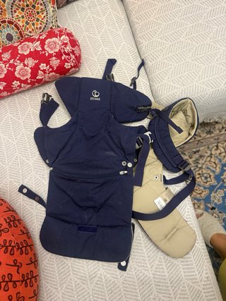 Mochila Portabebés Stokke Azul Marino