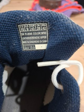 Zapatillas Skechers Blancas y Azules