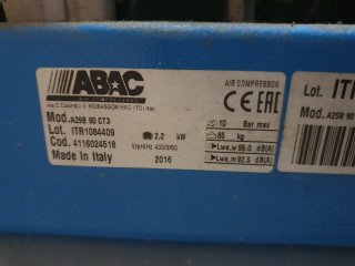 Compresor ABAC Azul
