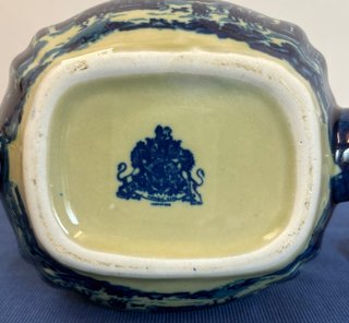 Tetera Victoria Ware Ironstone Azul