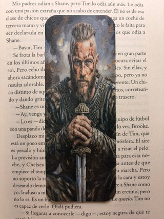 Marcapáginas Ragnar Lothbrok Vikingos