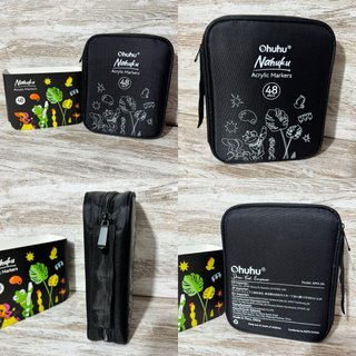 Ohuhu Nahuku Marcadores Acrílicos Pack 48 - Novo