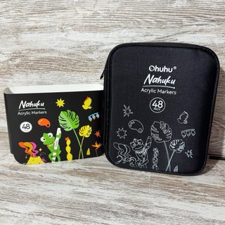 Ohuhu Nahuku Marcadores Acrílicos Pack 48 - Novo