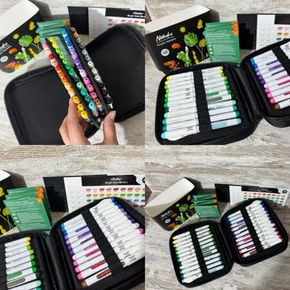 Ohuhu Nahuku Marcadores Acrílicos Pack 48 - Novo