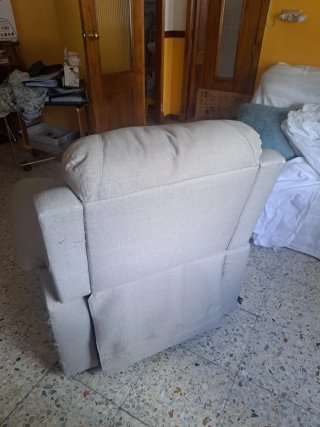 Sillón levanta personas tela