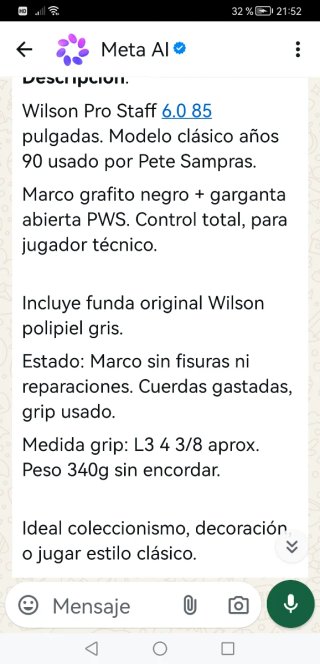 Racchette da tennis vintage Wilson e Prince