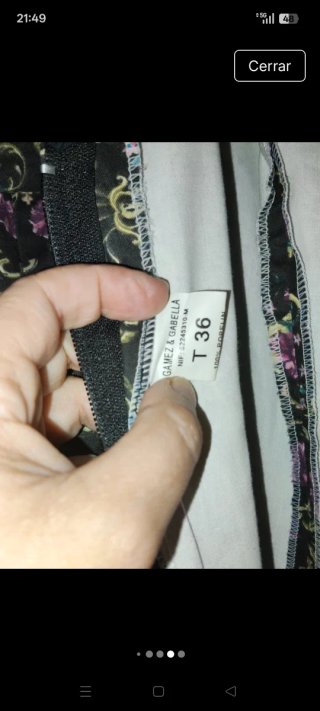 Traje flamenca talla 36,38 buen estado