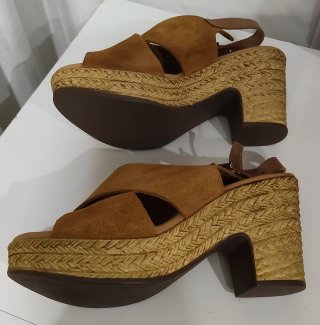 Sandalias Lola Rey Talla 37 Plataforma
