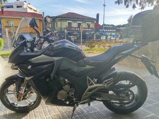 Zontes X-310 Moto Aventura Negra