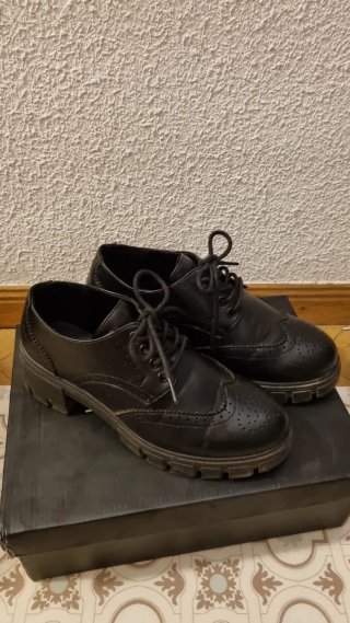 Mocasines negros mujer