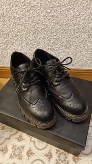 Mocasines negros mujer