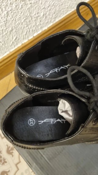 Mocasines negros mujer