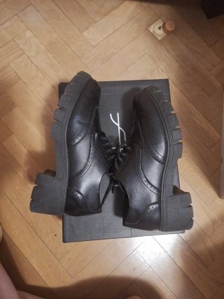 Mocasines negros mujer