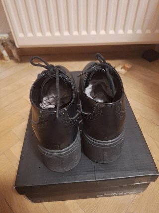 Mocasines negros mujer