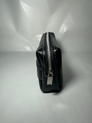 Neceser de piel Ubrique negro