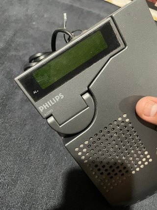 Radio Despertador Philips Gris