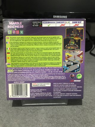 Marble Madness Game Boy Advance