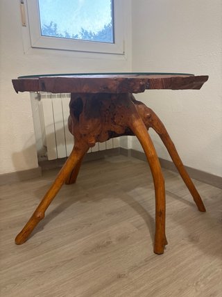 Mesa artesanal Fresno macizo Guadarrama 1991