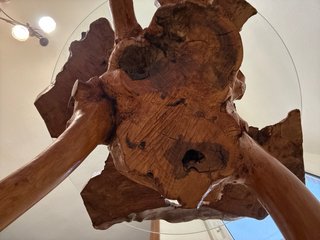 Mesa artesanal Fresno macizo Guadarrama 1991