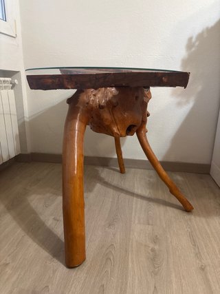 Mesa artesanal Fresno macizo Guadarrama 1991