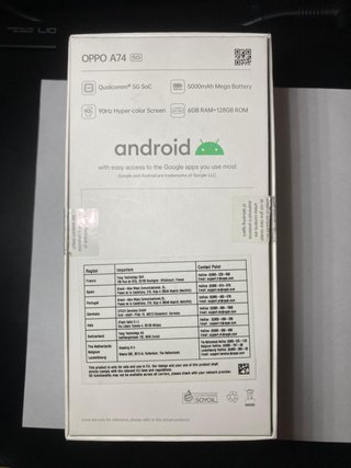 Oppo A74 5G 128GB - Stato impeccabile + scatola
