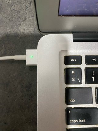 MacBook Air Apple Plata con fallo pantalla