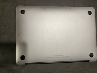 MacBook Air Apple Plata con fallo pantalla