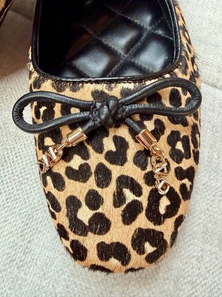 Bailarinas Michael Kors Animal Print Nuevas