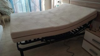 Cama Articulada Eléctrica + Colchón 135x190 cm