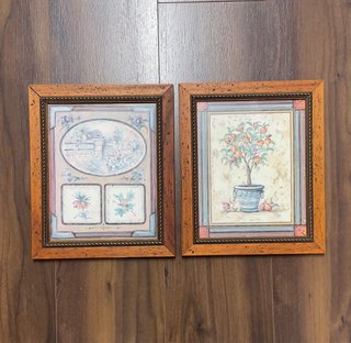 Juego de 2 cuadros decorativos