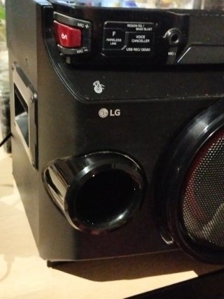 Altavoz LG Negro/Rojo Multifunción