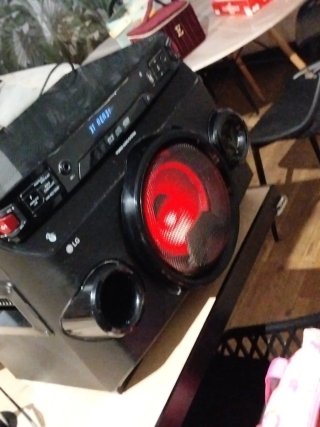 Altavoz LG Negro/Rojo Multifunción