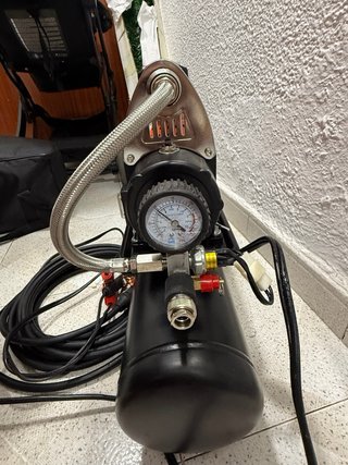 Compresor VEVOR 12V con manómetro