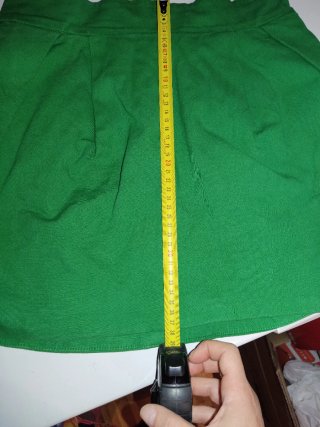 Falda bombacha verde