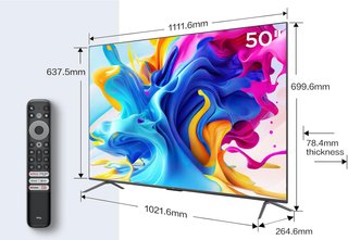 TV TCL 50" QLED 4K Google TV