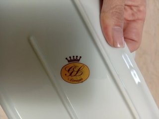 Set tazzina porcellana decoro floreale, una sola