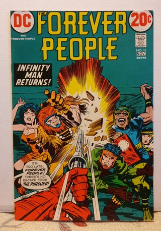 Forever People vol. 1 #11 (FN/VF) Jack Kirby
