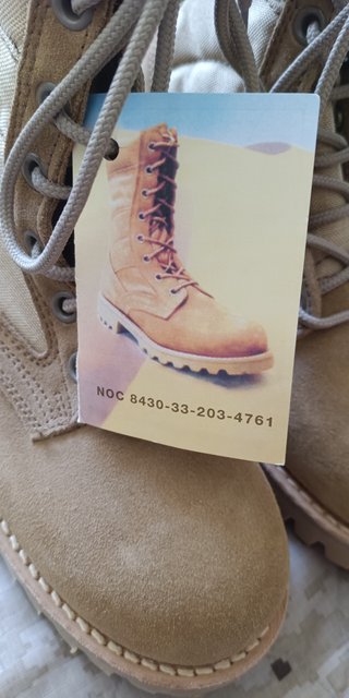 Botas de ejercito ligerastalla 41